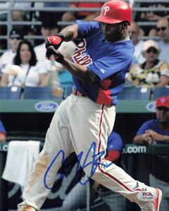 Michael Bourn signed 8x10 photo PSA/DNA Phillies Autographed Buy Cheap For Nice