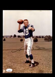 Johnny Unitas JSA Vintage Colts 8x10 Signed Photo For Cheap Pice