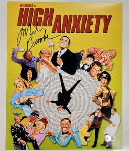 Mel Brooks signed High Anxiety 11x14 photo autograph  Beckett BAS Order Cheap Pice