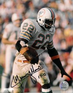 Mercury Morris signed Miami Dolphins NFL 8x10 Photo w/  17-0 Inscribed - COA Online Cheap Quality