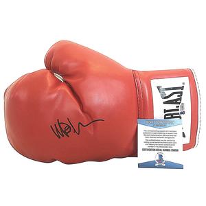 Michael Buffer Signed Red Everlast Left-Handed Boxing Glove, Beckett Authentic Auto COA Get Authentic Cheap Online