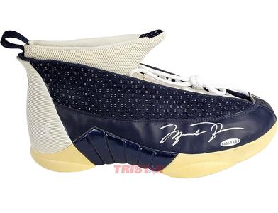 Michael Jordan Signed Autographed Nike Air Jordan XV Shoe Upper Deck UDA Bulls 2025 New Cheap Online