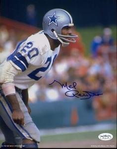 Mel Renfro Cowboys Signed Jsa Cert Sticker 8x10 Photo Autograph Buy Cheap Cost