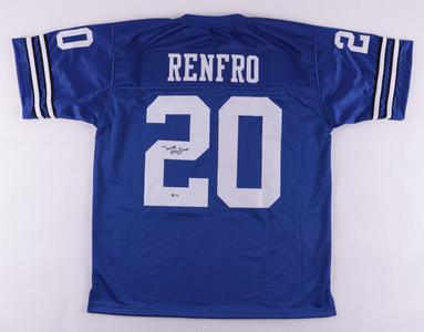Mel Renfro Dallas Cowboys Signed Custom Jersey (Beckett Hologram) Best Sale For Sale