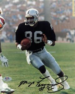 Mervyn Fernandez signed 8x10 photo PSA/DNA Raiders Autographed Supply Sale Online