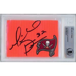 Michael Pittman Tampa Bay Buccaneers Signed Football Pylon Cut Beckett Auth Auto Slab Footlocker Pictures Cheap Online