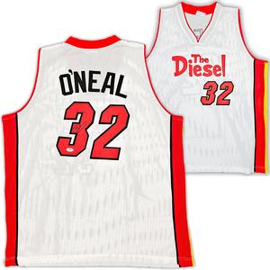 MIAMI HEAT SHAQUILLE SHAQ O'NEAL AUTOGRAPHED WHITE JERSEY PSA/DNA STOCK #215721 High Quality Cheap Pice