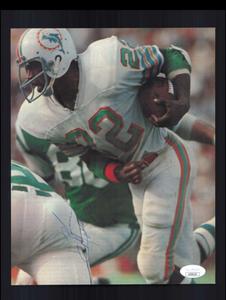 Mercury Morris JSA Autograph 70`s 8x10 Signed Vintage Photo Dolphins Best Wholesale Sale Online