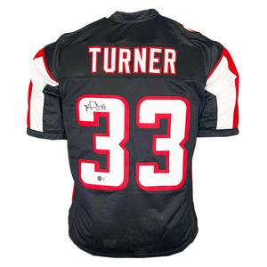 Michael Turner Signed Atlanta Black Football Jersey (Beckett) Best Place To Buy Online