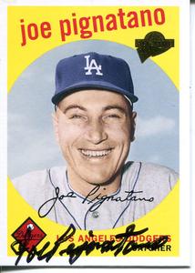 Joe Pignatano Autographed 2005 Topps Card For Sale For Sale