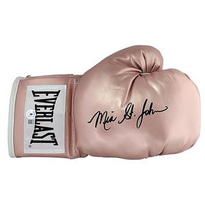 Mia St. John Signed Everlast Pink Boxing Glove Proof Photo Beckett Authentication COA Clearance 2025 New