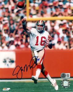 Joe Montana Autographed San Francisco 49ers 8x10 Photo Beckett 45219 Find Great For Sale