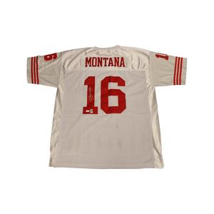 Joe Montana San Francisco 49'ers Autographed White Mitchell & Ness Throwback Jersey (JSA/Montana Holo) Find Great For Sale