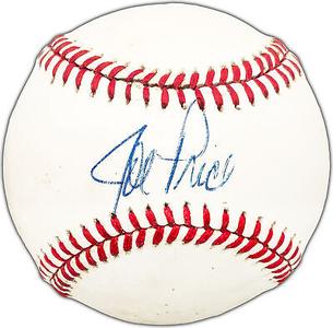 Joe Price Autographed Signed AL Baseball Reds, Red Sox Beckett #BK44471 Buy Online Cheap Pice