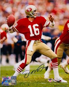 Joe Montana Autographed 8x10 Football Photo (Montana Holo) Cheapest Online