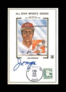 Joe Morgan PSA DNA Coa Signed 1985 Cache Autograph Marketable For Sale