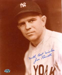 Joe Sewell Autographed 8x10 Photo Buy Cheap From China