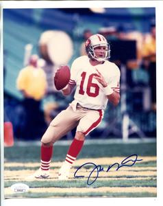 Joe Montana Autographed 8x10 Photo (JSA) Clearance 100% Original