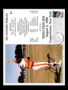 Joe Morgan PSA DNA Signed  8x10 HOF Induction Photo Autograph Astros Outlet Manchester