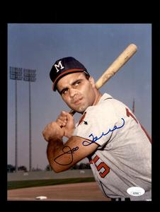 Joe Torre JSA Coa Signed  8x10 Photo Autograph Braves Buy Cheap Pices