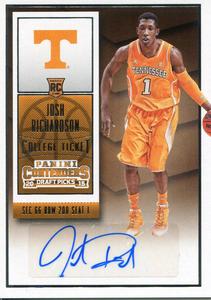 Josh RIchardson Autographed 2015-16 Panini Contenders Rookie Card Clearance From China