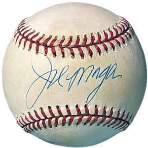 Joe Morgan signed Official Rawlings RONL National League Baseball tone spots-COA Discount Fast Delivery