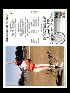 Joe Morgan PSA DNA Signed  8x10 HOF Induction Photo Autographed Astros Best Wholesale Online