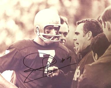 Joe Theismann Autographed 8x10 Photo Free Shipping 2025