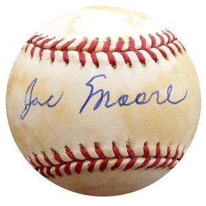 Joe Moore Autographed Signed NL Baseball New York Giants Beckett COA F27176 Largest Supplier