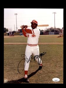 Joe Morgan JSA Cert Signed  8x10 Photograph Autograph Reds Outlet New