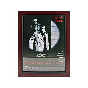 Joe Pistone "Donnie Brasco" Autographed Signed Inscribed Framed 14x20 Poster (CX Auth) Sale Fashion
