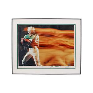Joe Namath New York Jets Autographed Signed Framed 16x20 Photo (Steiner COA) Sale Free Shipping