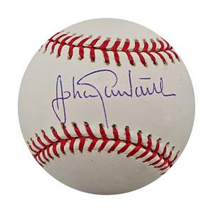 Johan Santana Mets Twins Autographed Signed OMLB Baseball (Elite Sports COA) Brand New Unisex Cheap Online