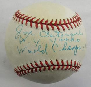 Joe Ostrowski Signed Rawlings Baseball JSA AX04890 Cheap Pictures