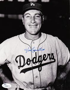 JOE PIGNATANO SIGNED 8x10 BROOKLYN DODGERS KC ATHLETICS NY METS GIANTS JSA AUTO Cheap Sale 100% Authentic