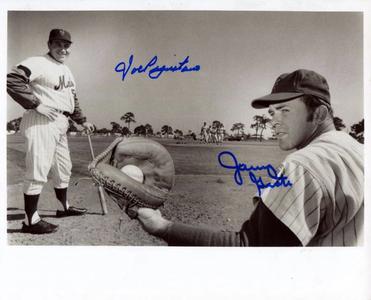 Joe Pignatano and Jerry Grote Autographed 8x10 Photo Outlet Fashionable