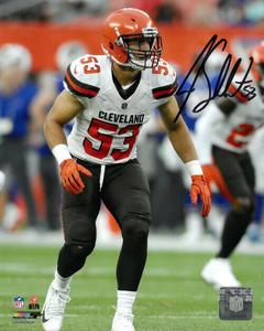 Joe Schobert signed Cleveland Browns 8x10 Photo #53 Free Shipping Best Pices