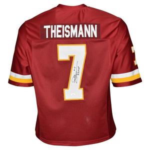Joe Theismann Signed 83 MVP Inscription Washington Pro Red Football Jersey (JSA) Outlet Choice