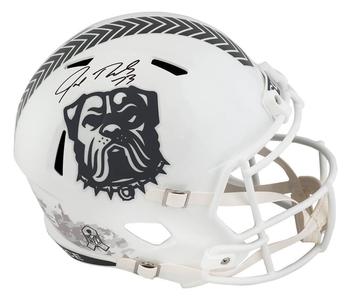 Joe Thomas Signed Browns 2024 SALUTE White Riddell F/S Rep Helmet (SCHWARTZ COA) Where To Buy Low Pice