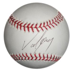 JOEL GUZMAN SIGNED OML BASEBALL   DISPLAY CUBE LA DODGERS TAMPA BAY DEVIL RAYS Clearance Pices