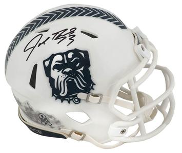 Joe Thomas Signed Browns 2024 SALUTE White Riddell Speed Mini Helmet - (SS COA) Discount Best Place