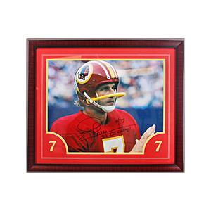 Joe Theismann Washington Redskins Autographed Signed Framed 16x20 Photo (JSA Auth) Clearance Pick A Best