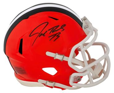 Joe Thomas Signed Browns Riddell Speed Mini Helmet - (SCHWARTZ SPORTS COA) Cheap Genuine