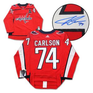 John Carlson Washington Capitals Autographed Adidas Jersey Clearance 100% Original