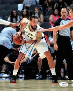 JOFFREY LAUVERGNE signed 8x10 photo PSA/DNA San Antonio Spurs Autographed How Much Online