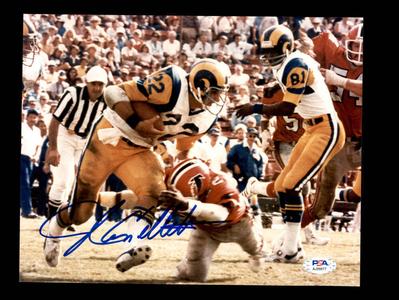 John Cappeletti PSA DNA Signed Coa 8x10 Autograph Photo Rams Discount Newest