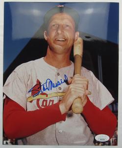 Stan Musial Signed 8x10 Photo JSA AX04764 Outlet 2025 Unisex