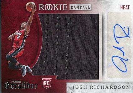 Josh RIchardson Autographed 2015-16 Panini Excalibur Rookie Jersey Card Cheap Big Sale