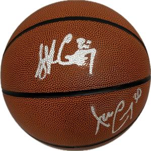 Stephen Curry & Dell Curry signed Basketball PSA/DNA autographed Warriors/Hornet From China Sale Online