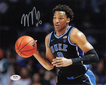 WENDELL MOORE signed 8x10 Photo PSA/DNA Duke Blue Devils Autographed Free Shipping 100% Guaranteed